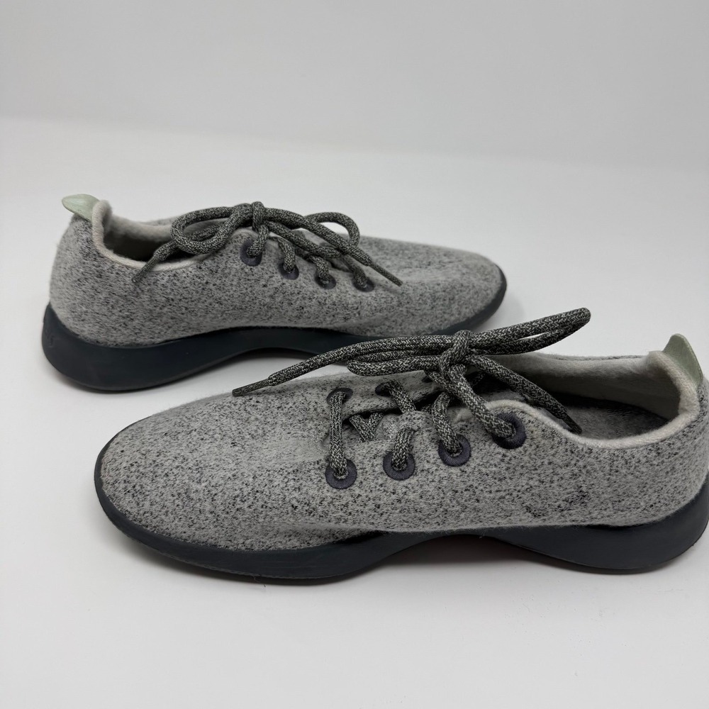 Allbirds Wool Runners WR W9 Womens 9 Dapple Grey Merino Wool Sneakers Running - Picture 9 of 11